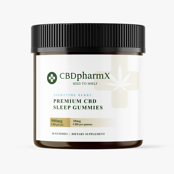 Full Spectrum CBD Sleep Gummies (Nighttime Berry)