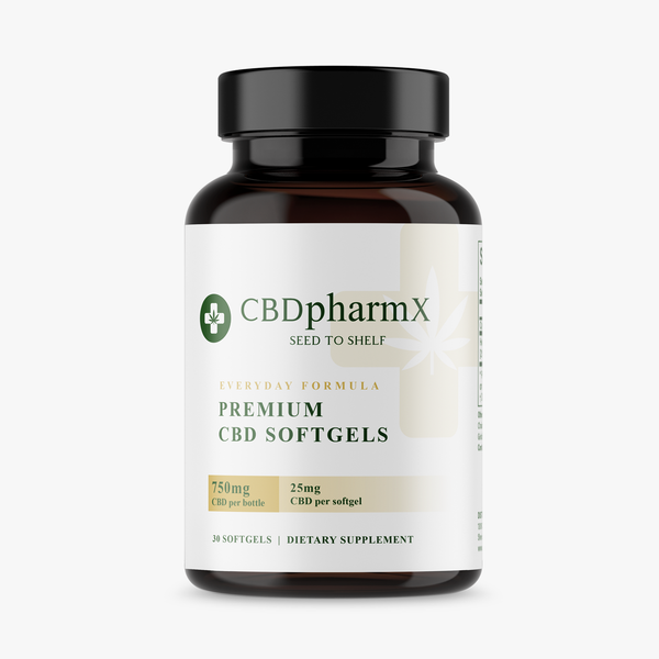 Premium CBD Softgels (Everyday Formula)